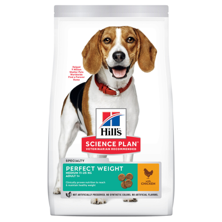 Hill's Canine - Science Plan Hondenvoer - Adult Weight - Med –