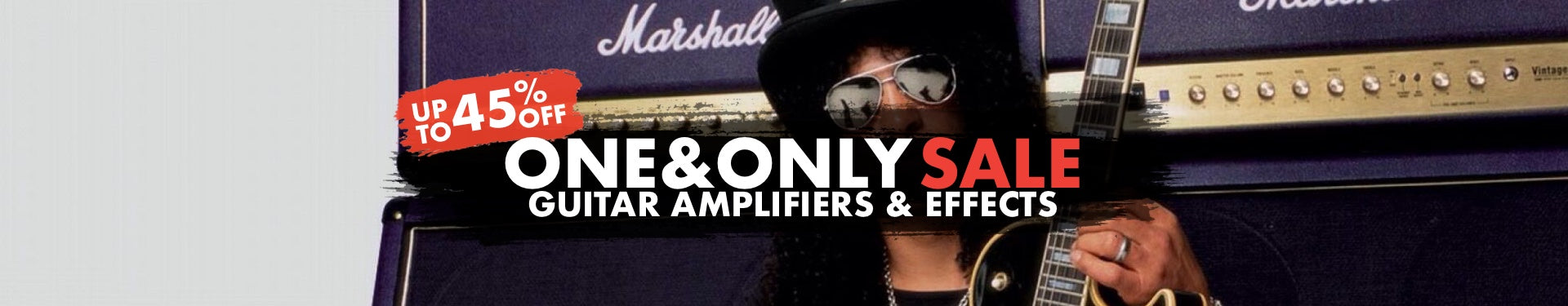 One & Only Amplifiers & Effects Sale