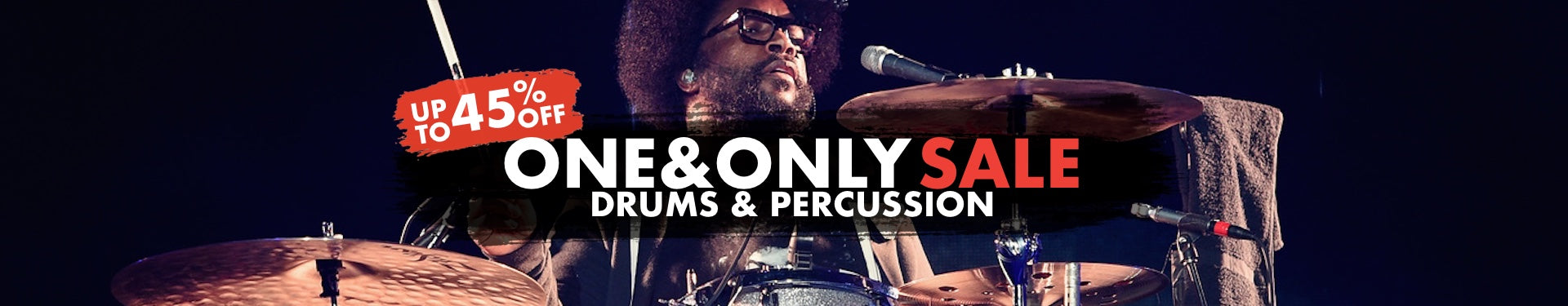 One & Only Drums & Percussion Sale