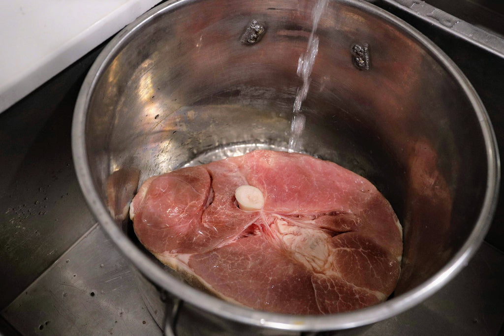 ham strained of all the ham cure