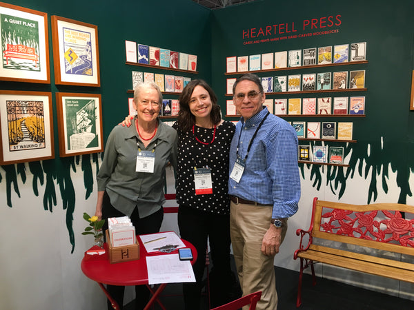 Heartell Press at the 2016 National Stationery Show