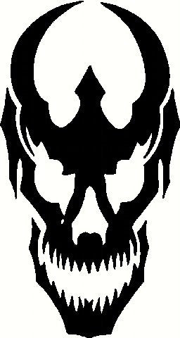 Devil Skull | Die Cut Vinyl Sticker Decal | Sticky Addiction