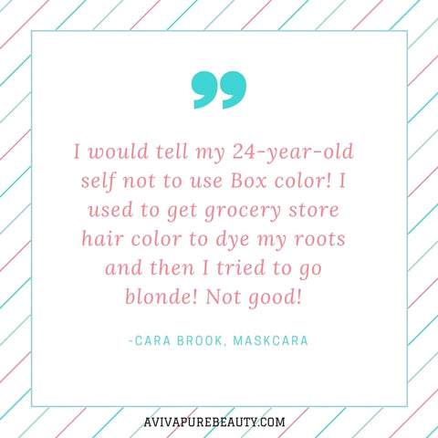Cara Brook Beauty Quote advise