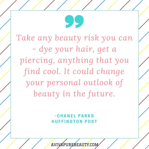 Chanel Parks beauty quote