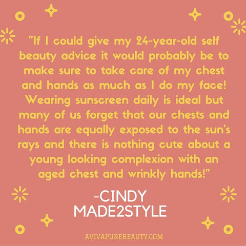 Cindy beauty quote