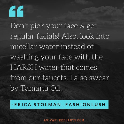 Erica Stolman beauty quote
