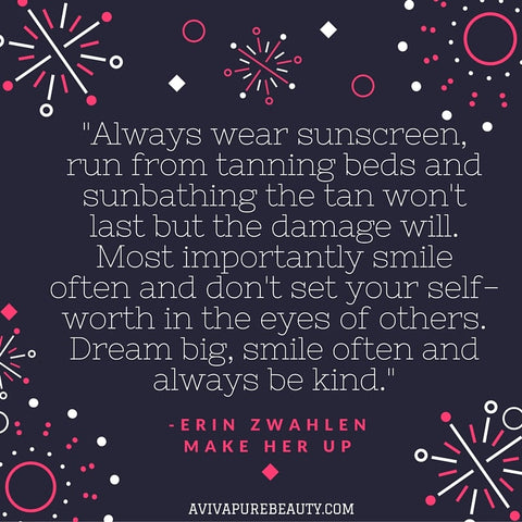 Erin Zwahlen beauty quote