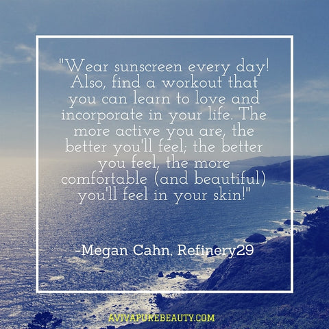 Megan Cahn beauty quote