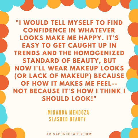 Miranda Mendoza Beauty Quote