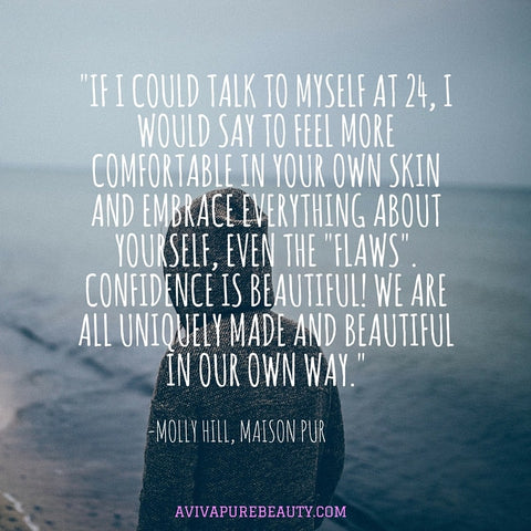 Molly Hill beauty quote