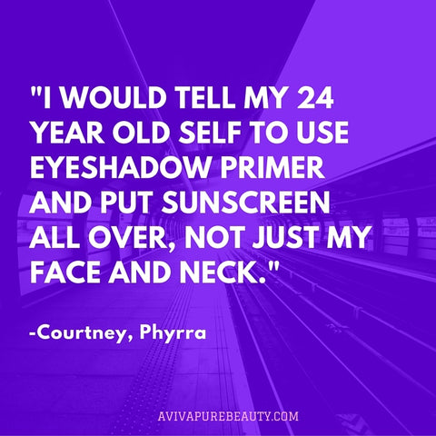 Courtney, Phyrra Beauty Quote
