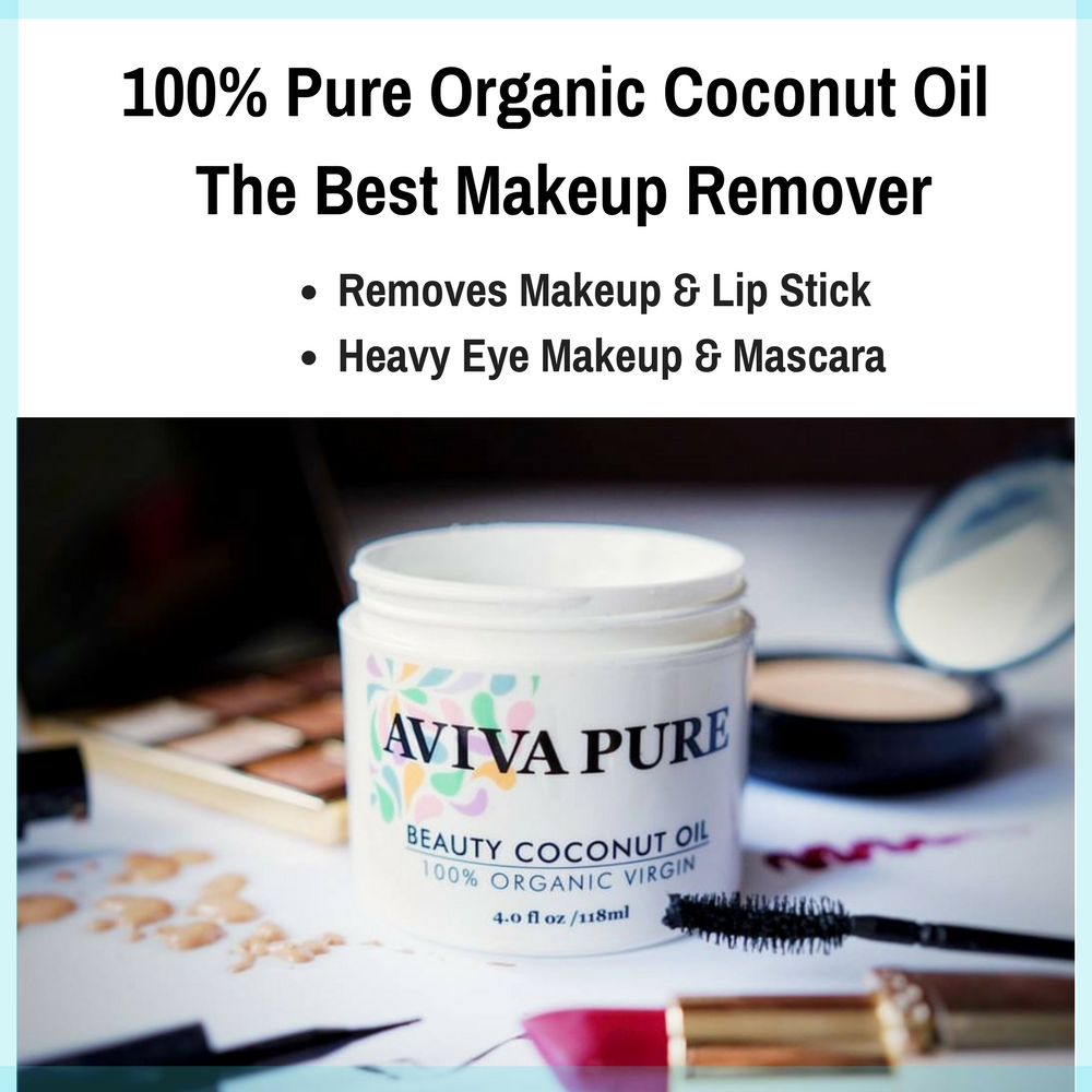 Aviva Pure Organic Coconut Oil For Skin Coco Oil Face Hair And Body