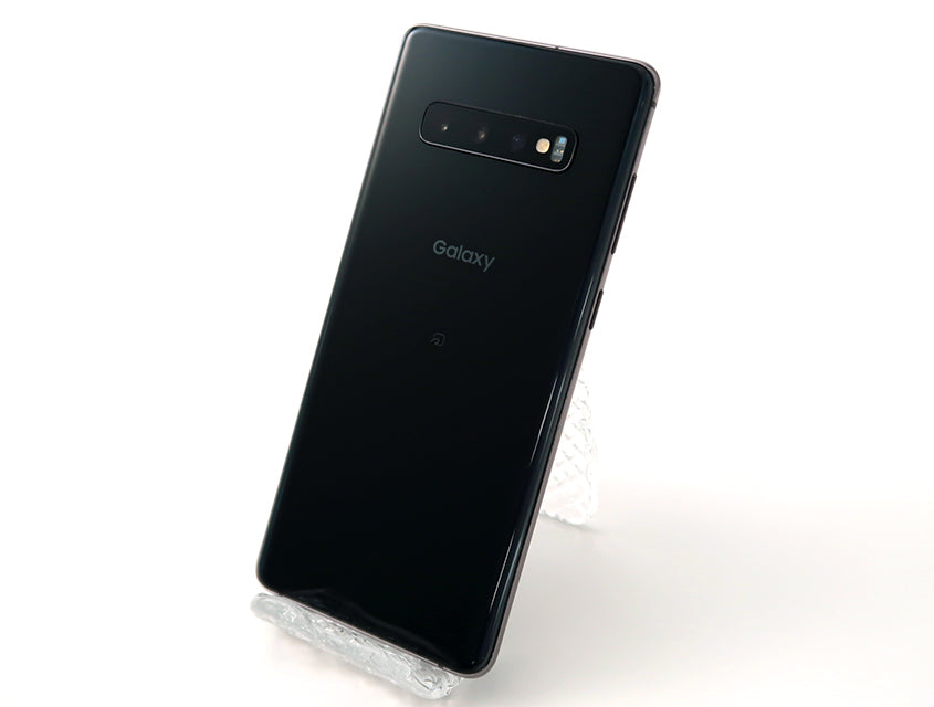 R641 SIMフリー au Galaxy S10+ SCV42 ブラック美品