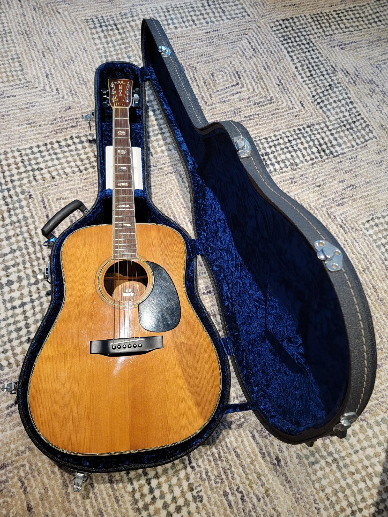 Morris W-60 Dreadnought – Vintage Various 6-String Guitar Shop