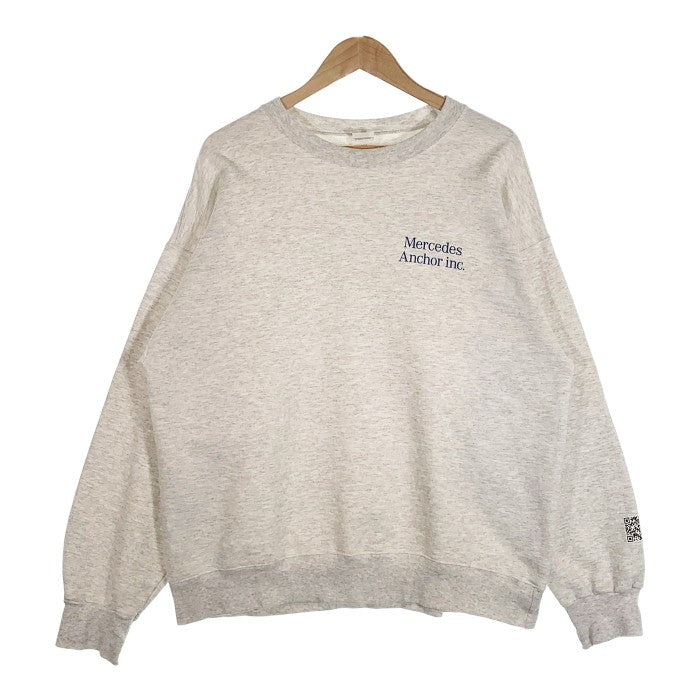 mercedes anchor inc crew sweat grey M-silversky-lifesciences.com