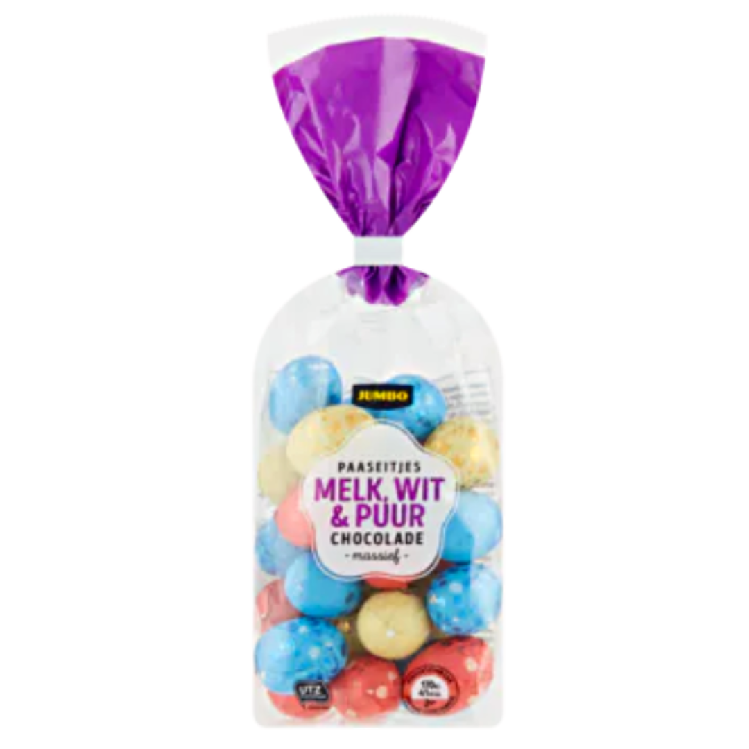 martelen Interesseren commando Paaseitjes Paaseitjes Melk, Wit & Puur Chocolade Massief 200g – Dutchshop.hk