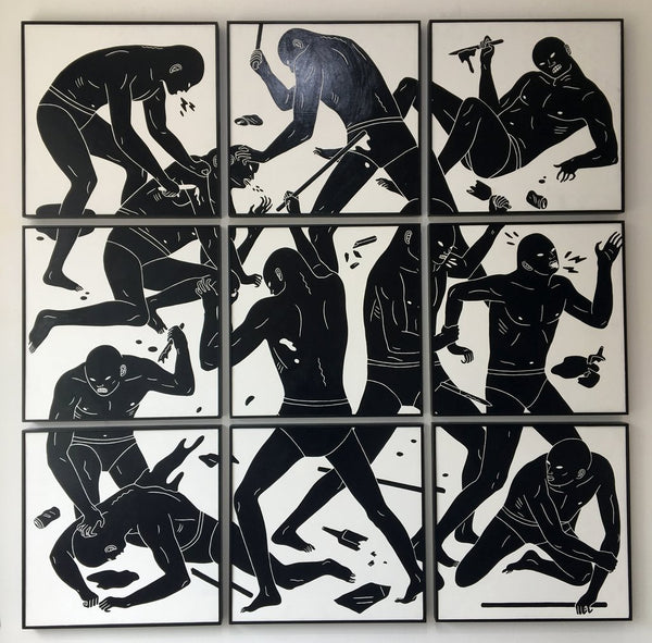 Cleon Peterson The Practice Of Masters Original Painting