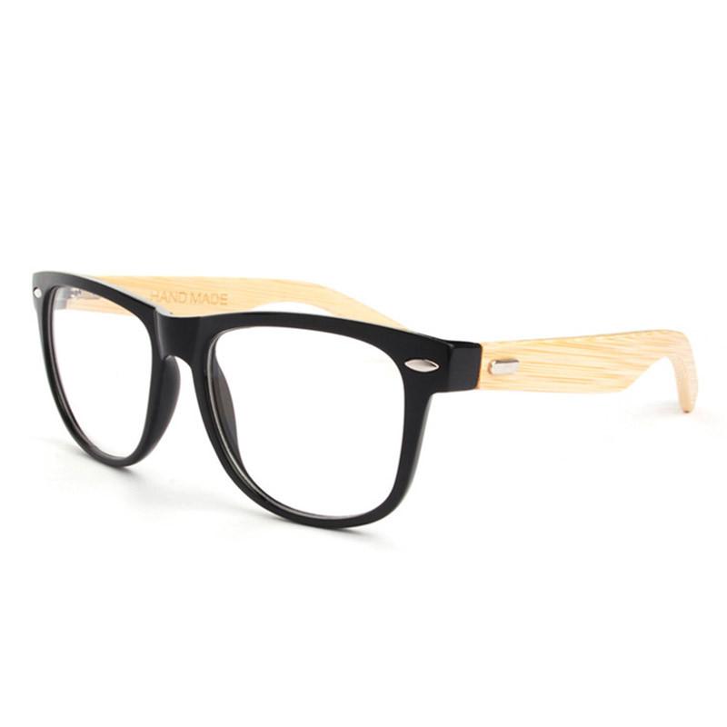 Vintage Bamboo Eyeglasses With Clear Lens In 3 Colors - TrendSettingFashions
- 3