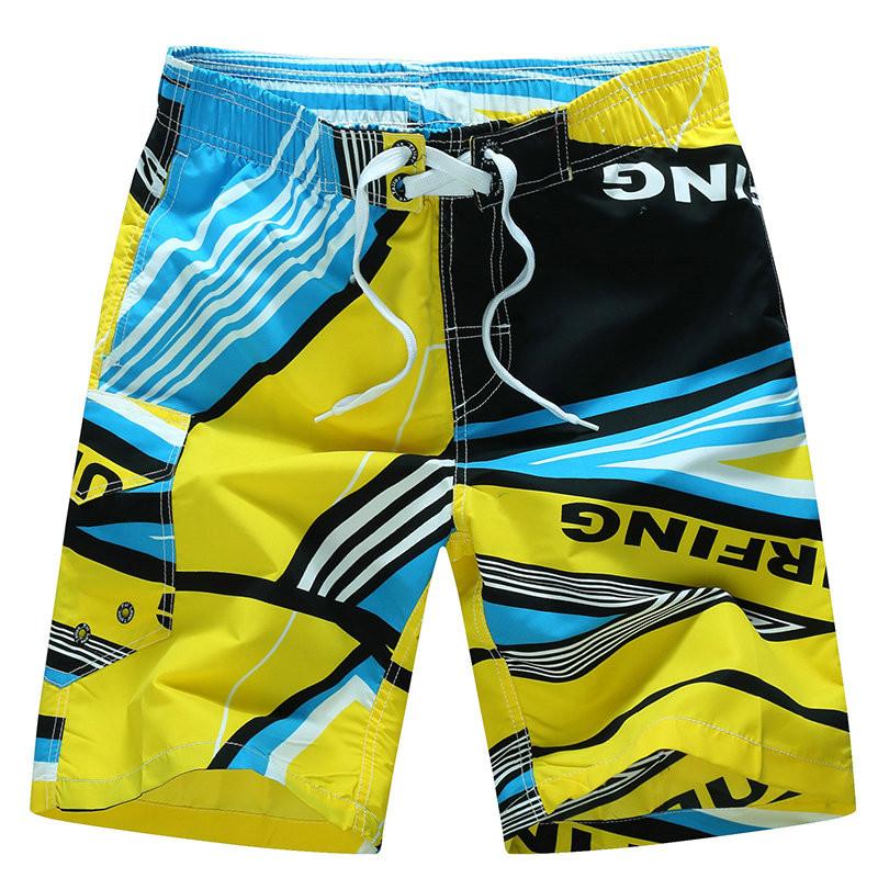 Men's Printed Board Surf Shorts With Quick Dry Feature - TrendSettingFashions
- 1