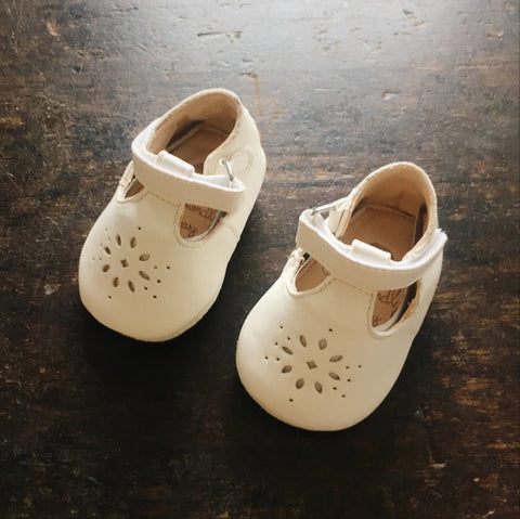 Eco leather Little Shoes Lily - White - 17-24