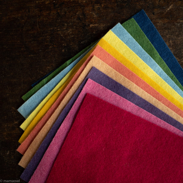 wool felt sheets