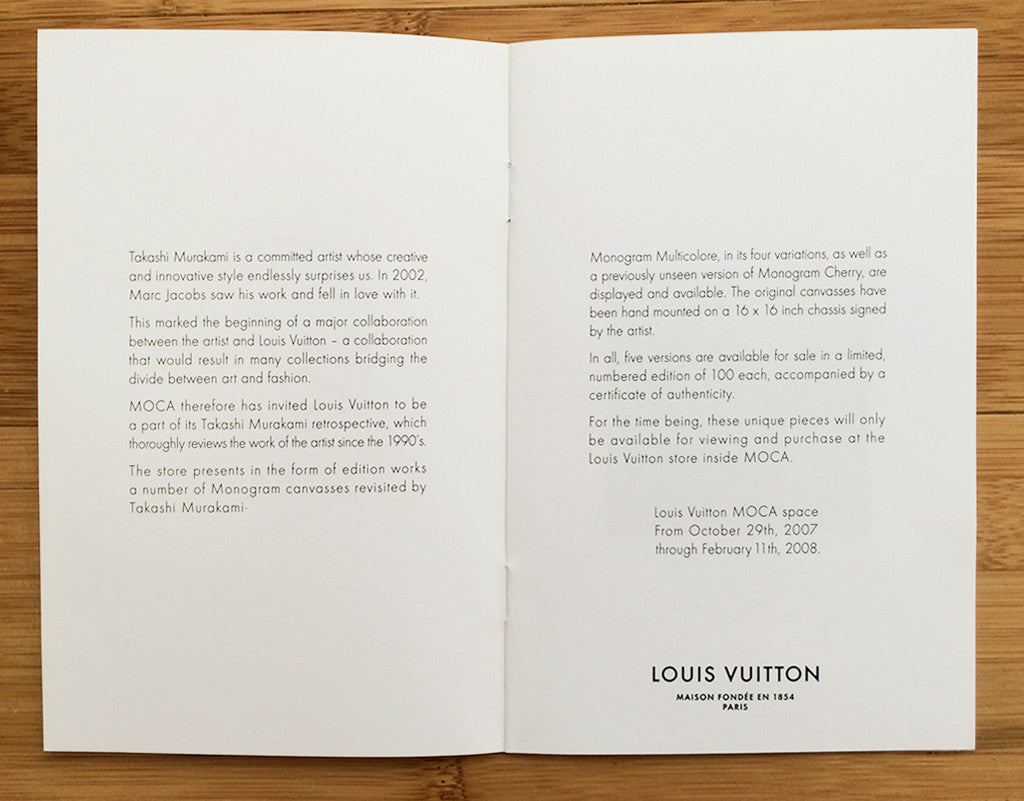 louis vuitton care booklet