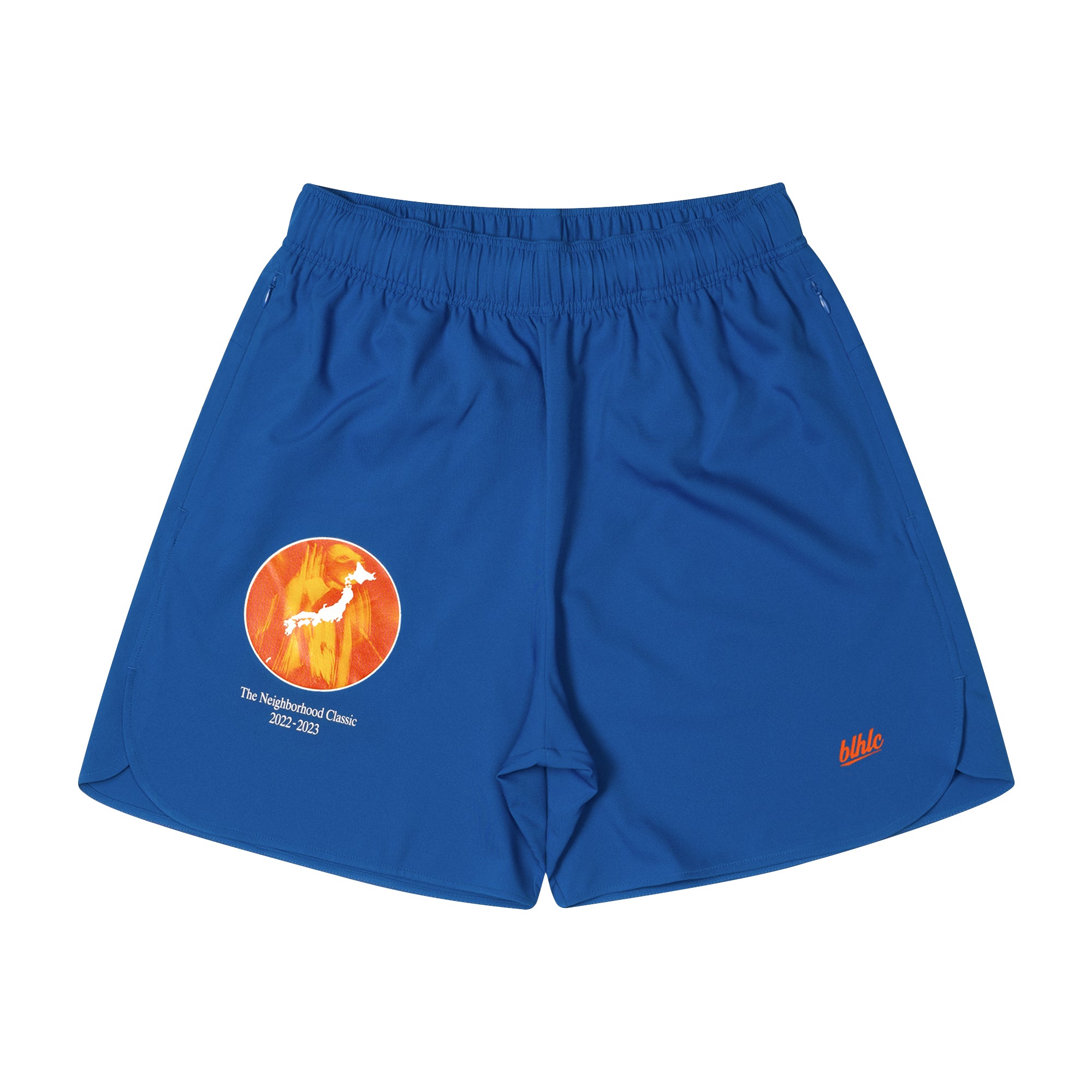 美品】3Tone ANYWHERE Zip Shorts (blue) XL-