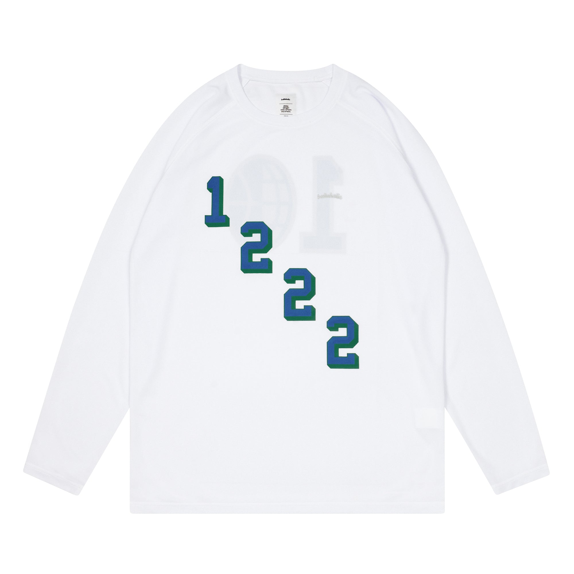 10th Cool Long Tee (white)