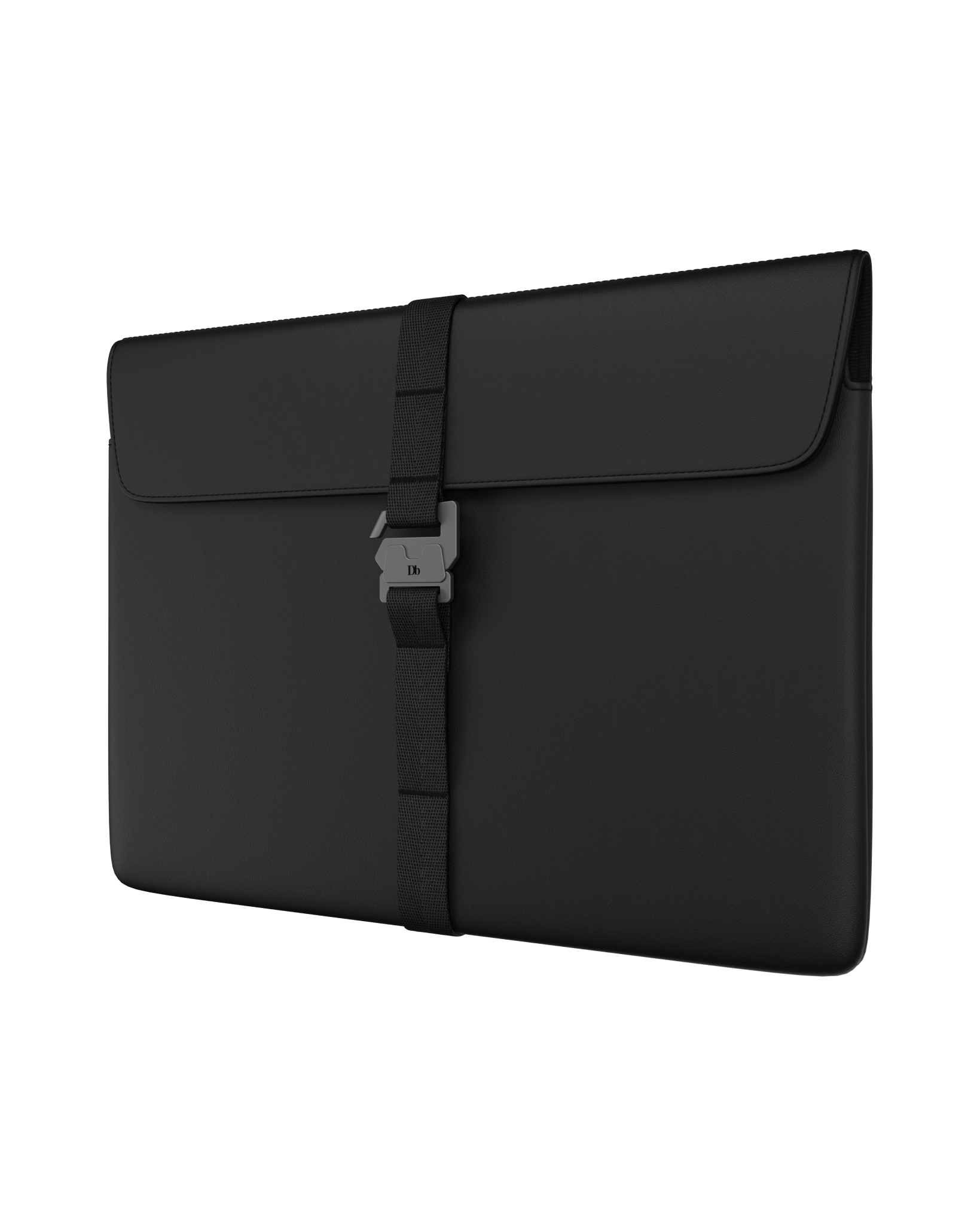 Essential Laptop Sleeve 16 Vegan Leather - Black Out