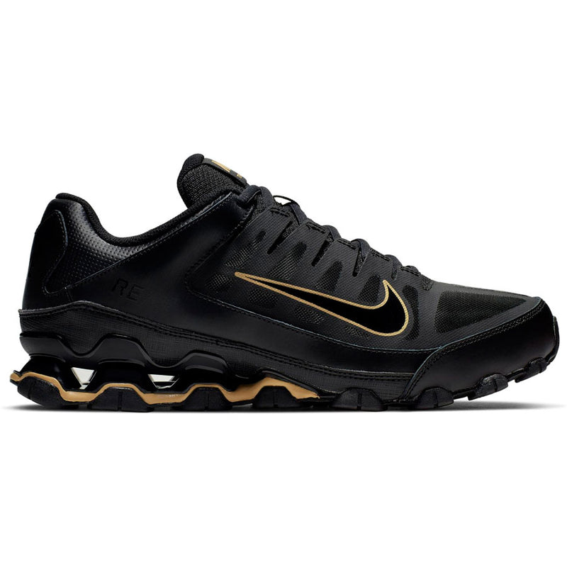 nike reax 8 tr black gold