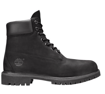 all black construction timberlands