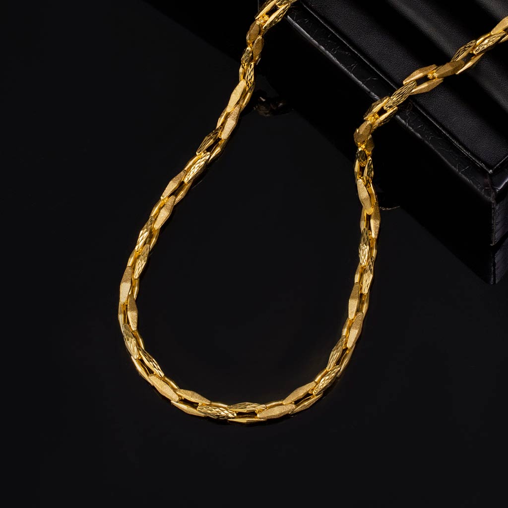 Elevate Your Style with 22k Plain Gold Jewellery for Men – Jewelegance