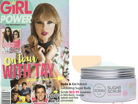 Body Scrub Press Girl Power Mag