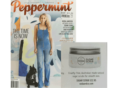 Body Scrub Press Peppermint Mag