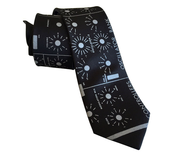 minimoog necktie, cyberoptix Moog kickstarter reward