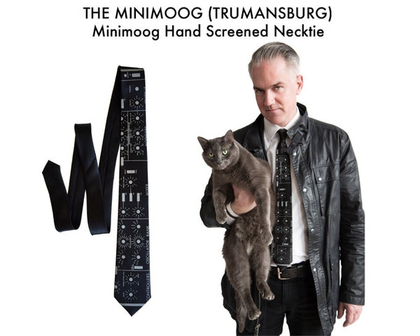 exclusive moog necktie kickstarter reward by cyberoptix