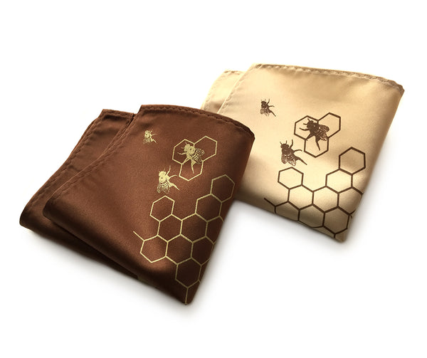 Honey Bee pocket squares