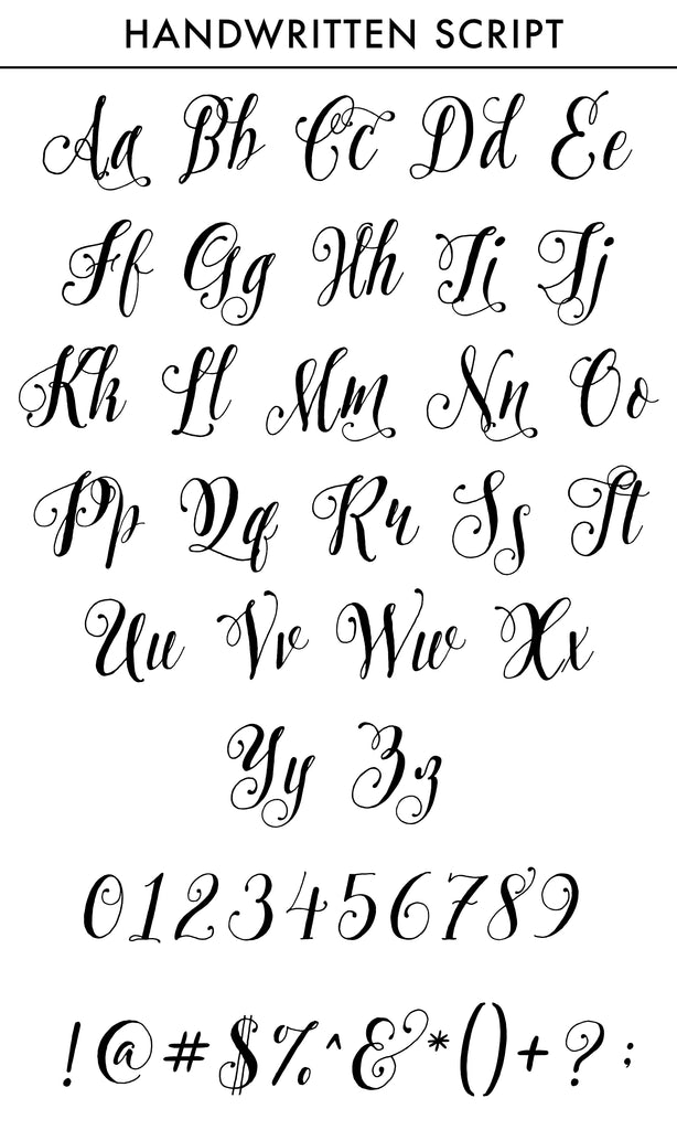 Pretty script font for custom names, initials, monograms or wedding dates on neckties, cyberoptix