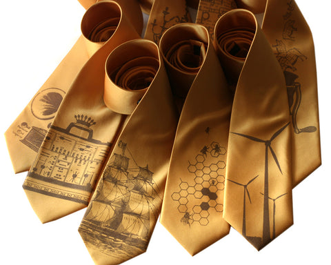 custom silk ties