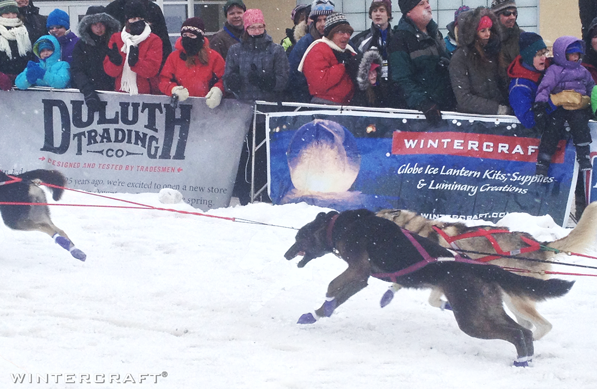 Wintercraft sponsor of John Beargrease Sled Dog Marathon