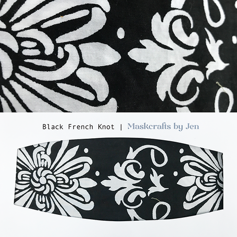 Black French Knot