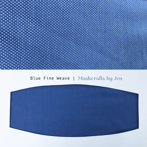 Blue Fine Weave
