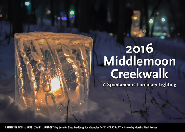 Finnish Ice Glass Tower by Jennifer Shea Hedberg Ice Wrangler for Wintercraft Middlemoon 2016