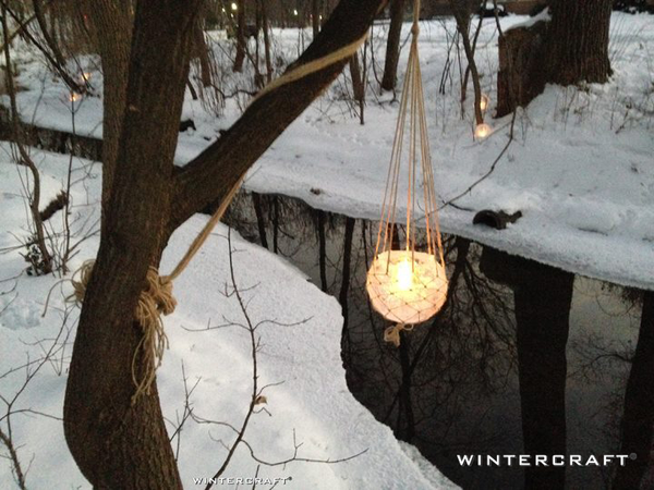 Hanging Globe at Middlemoon Creekwalk Wintercraft Community