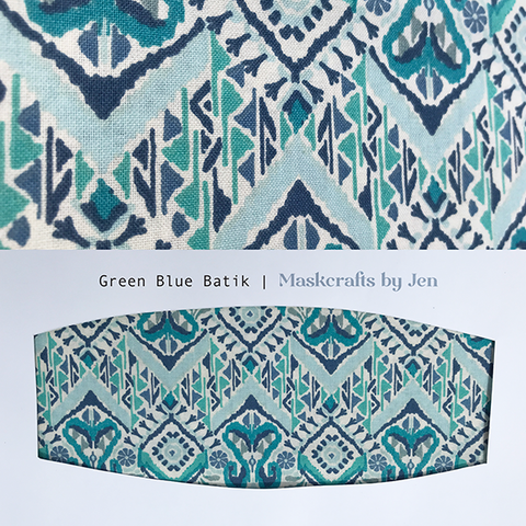 Green Blue Batik