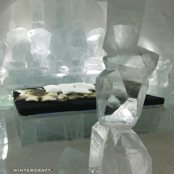 Wintercraft Ice Wrangler at Ice Hotel in Northern Sweden