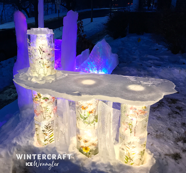 Floral Ice Bar Wintercraft Ice Wrangler