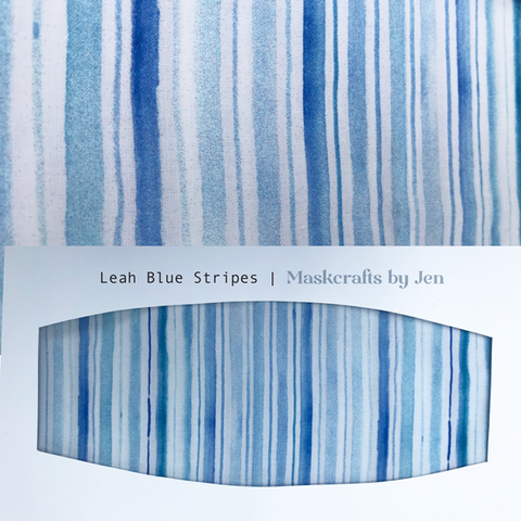 Leah Blue Stripe