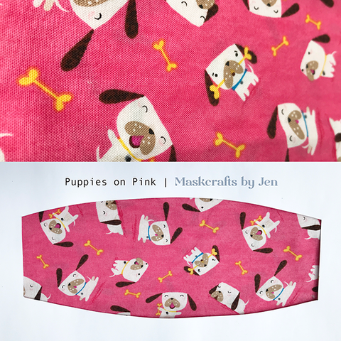 Puppies on Pink