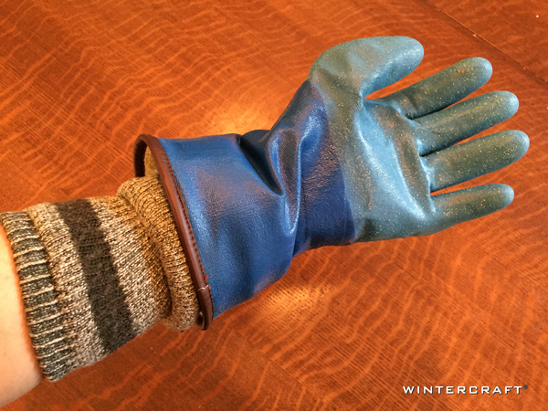 Wintercraft Cut Off for Warmth Blog Smurfy Blues with Wrist Warmer